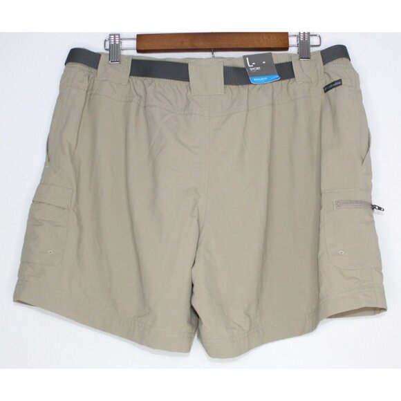 Columbia Tan Women's Cargo Shorts - Picture 3 of 11